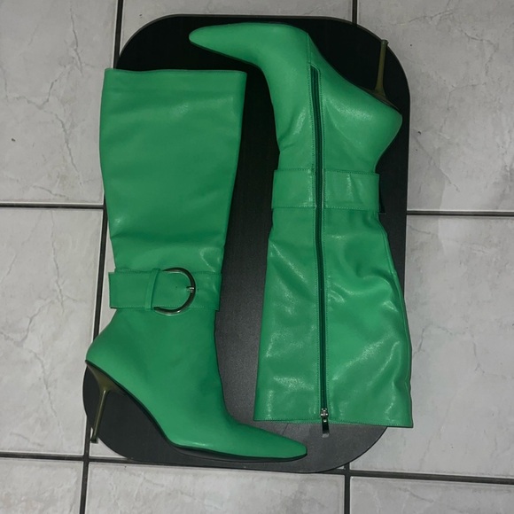 Huhren Sexy Stiletto Pointed Toe Boot, - Picture 11 of 16